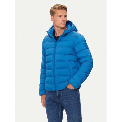 Tommy Hilfiger Kurtka zimowa MW0MW37257 Niebieski Regular Fit ze sklepu MODIVO w kategorii Kurtki męskie - zdjęcie 182754871