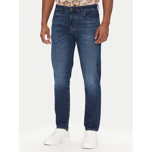 BOSS Jeansy Re.Maine Bo 50537821 Granatowy Regular Fit ze sklepu MODIVO w kategorii Jeansy męskie - zdjęcie 182754880