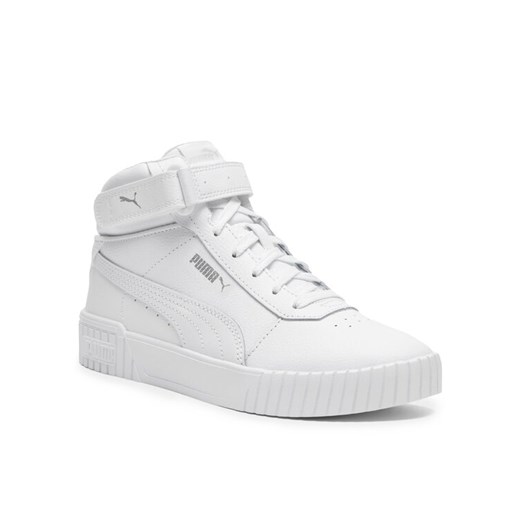 Puma Sneakersy Carina Mid Jr 38737602 Biały ze sklepu MODIVO w kategorii Trampki dziecięce - zdjęcie 182754890