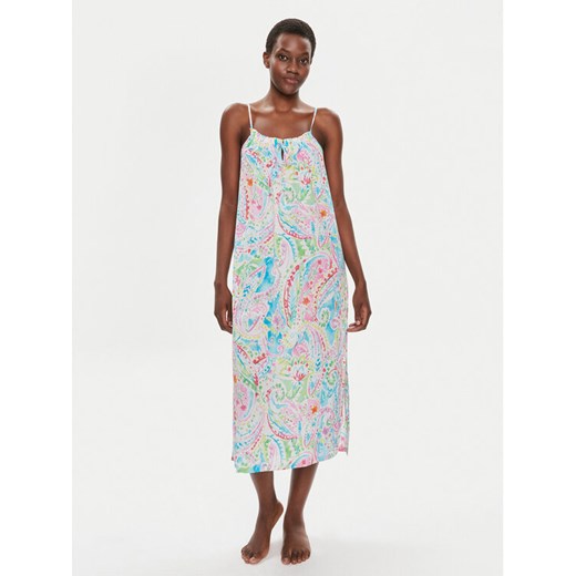 Lauren Ralph Lauren Koszula nocna ILN22327 Kolorowy Regular Fit ze sklepu MODIVO w kategorii Koszule nocne - zdjęcie 182754903