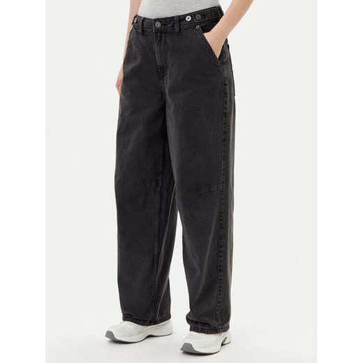 Vans Jeansy Curbside VN000FVH Czarny Wide Leg ze sklepu MODIVO w kategorii Jeansy damskie - zdjęcie 182754904