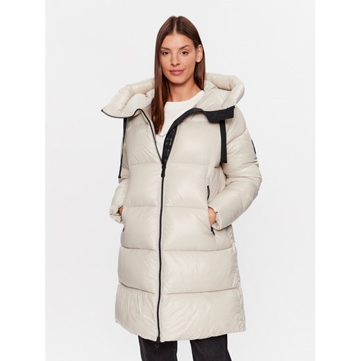 Save The Duck Kurtka zimowa Isabel D45510W LUCK17 Beżowy Regular Fit ze sklepu MODIVO w kategorii Kurtki damskie - zdjęcie 182754943