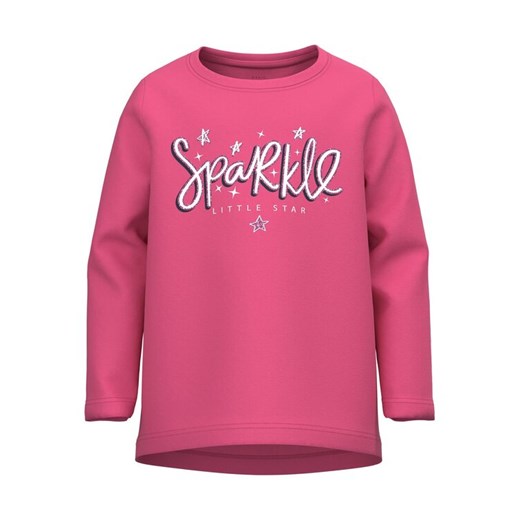 NAME IT Bluzka 13218927 Różowy Relaxed Fit ze sklepu MODIVO w kategorii Bluzki dziewczęce - zdjęcie 182754963