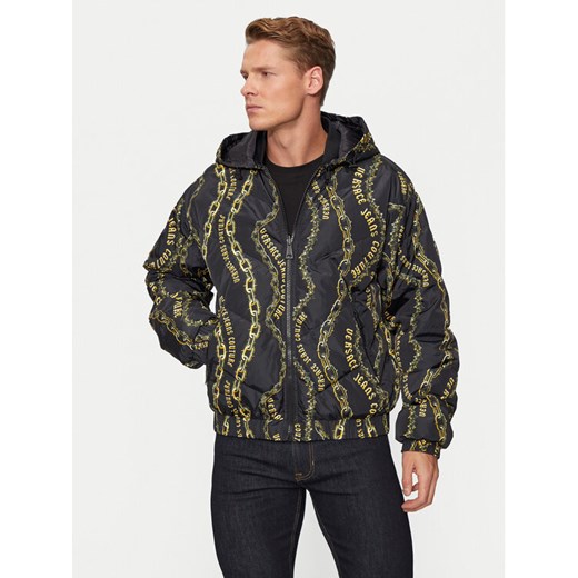 Versace Jeans Couture Kurtka puchowa 77GAUD17 Czarny Regular Fit ze sklepu MODIVO w kategorii Kurtki męskie - zdjęcie 182754971