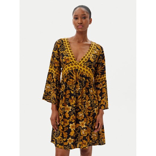 Selmark Sukienka letnia BM298 Czarny Relaxed Fit ze sklepu MODIVO w kategorii Sukienki - zdjęcie 182755013