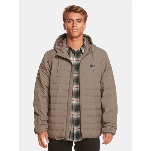 Quiksilver Kurtka przejściowa Scaly Hood Jckt EQYJK04008 Beżowy Regular Fit ze sklepu MODIVO w kategorii Kurtki męskie - zdjęcie 182755281