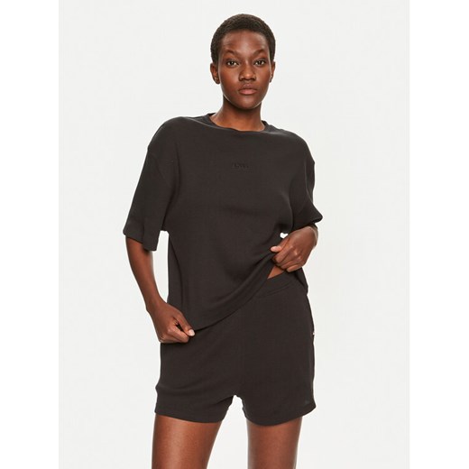 Boss Piżama Betty 50520249 Czarny Relaxed Fit ze sklepu MODIVO w kategorii Piżamy damskie - zdjęcie 182755294