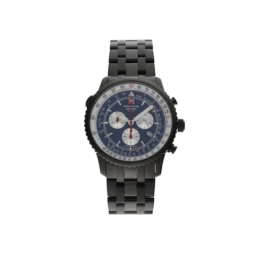 Swiss Alpine Military Zegarek 7078.9175 Czarny ze sklepu MODIVO w kategorii Zegarki - zdjęcie 182755332