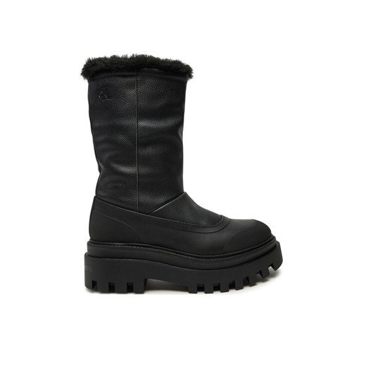 Calvin Klein Jeans Śniegowce Flatform Chelsea Boot Padded YW0YW01558 Czarny ze sklepu MODIVO w kategorii Śniegowce damskie - zdjęcie 182755343