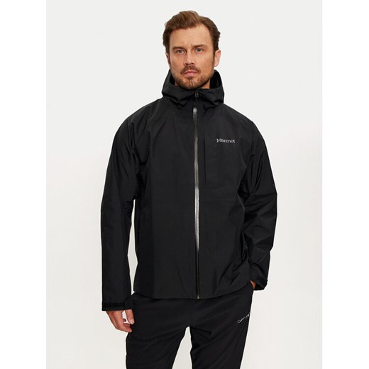 Marmot Kurtka outdoor Waypoint M15780 Czarny Regular Fit ze sklepu MODIVO w kategorii Kurtki męskie - zdjęcie 182755412