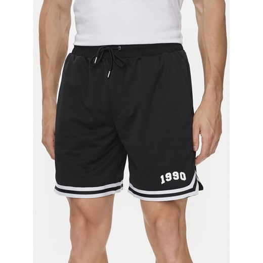 Jack&Jones Szorty sportowe Jpstbill 12255529 Czarny Wide Leg ze sklepu MODIVO w kategorii Spodenki męskie - zdjęcie 182755433