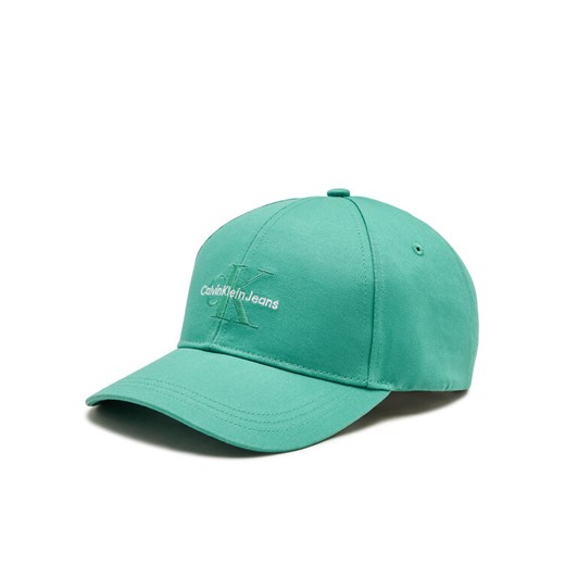 Calvin Klein Czapka z daszkiem Monologo Embro K50K512180 Zielony ze sklepu MODIVO w kategorii Czapki z daszkiem męskie - zdjęcie 182755453