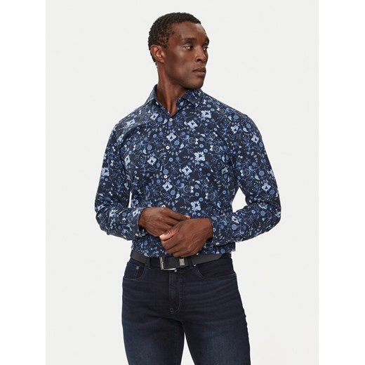 Pierre Cardin Koszula C6 41017.0355 Granatowy Regular Fit ze sklepu MODIVO w kategorii Koszule męskie - zdjęcie 182755491