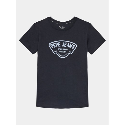 Pepe Jeans T-Shirt Regen PB503848 Granatowy Regular Fit ze sklepu MODIVO w kategorii T-shirty chłopięce - zdjęcie 182755534