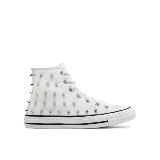 Converse Trampki Chuck Taylor All Star Studded A06444C Biały ze sklepu MODIVO w kategorii Trampki damskie - zdjęcie 182755562