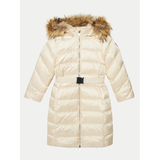 Guess Kurtka puchowa J4BL18 WGL50 Écru Regular Fit ze sklepu MODIVO w kategorii Kurtki dziewczęce - zdjęcie 182755573