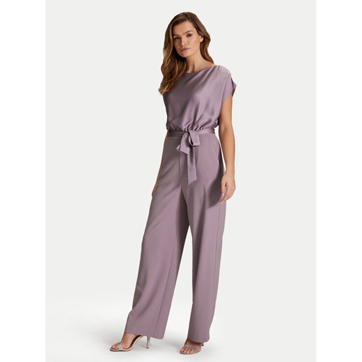 Swing Kombinezon 3AG01000 Fioletowy Loose Fit ze sklepu MODIVO w kategorii Kombinezony damskie - zdjęcie 182755583