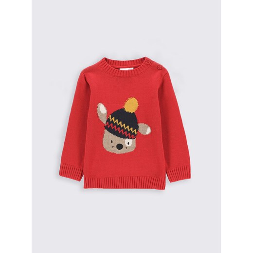Coccodrillo Sweter ZC2172101CWN Czerwony Regular Fit ze sklepu MODIVO w kategorii Bluzy i swetry - zdjęcie 182755590