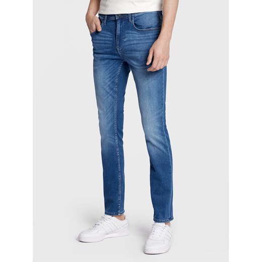 Blend Jeansy Jet 20707721 Niebieski Slim Fit ze sklepu MODIVO w kategorii Jeansy męskie - zdjęcie 182755694