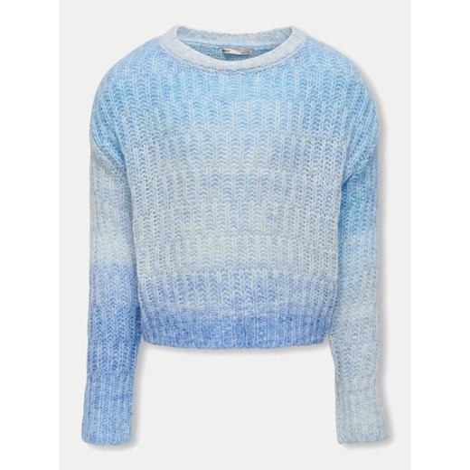 Kids ONLY Sweter 15326329 Niebieski Regular Fit ze sklepu MODIVO w kategorii Swetry dziewczęce - zdjęcie 182755752