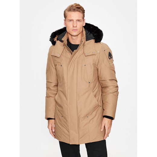 Moose Knuckles Kurtka puchowa Original Stirling M32MP261S Brązowy Regular Fit ze sklepu MODIVO w kategorii Kurtki męskie - zdjęcie 182755824