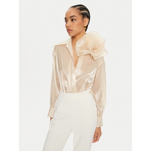 Babylon Body S00300 Beżowy Regular Fit ze sklepu MODIVO w kategorii Bluzki damskie - zdjęcie 182755922
