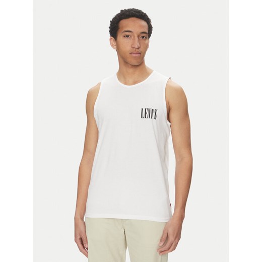Levi's® Tank top Graphic Rower A7642-0005 Biały Regular Fit ze sklepu MODIVO w kategorii T-shirty męskie - zdjęcie 182755943