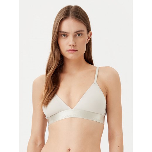 Calvin Klein Underwear Biustonosz braletka 000QF7994E Beżowy ze sklepu MODIVO w kategorii Biustonosze - zdjęcie 182755964