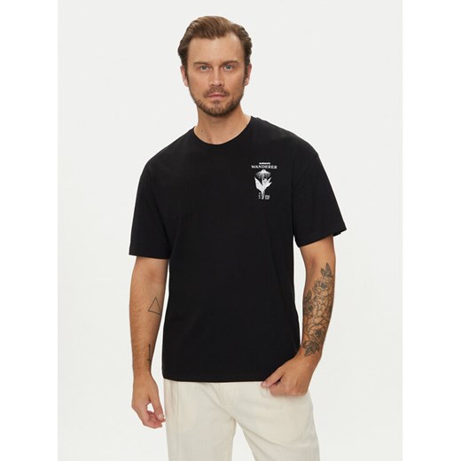 Jack&Jones T-Shirt Bradley 12264415 Czarny Relaxed Fit ze sklepu MODIVO w kategorii T-shirty męskie - zdjęcie 182755982
