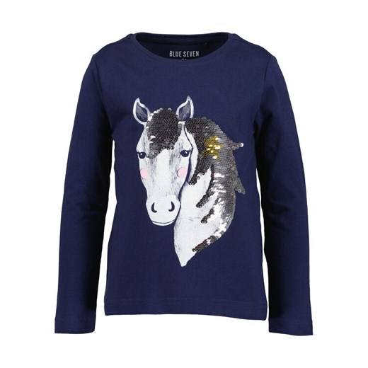 Blue Seven Bluzka 750738 X Granatowy Regular Fit ze sklepu MODIVO w kategorii T-shirty chłopięce - zdjęcie 182756052