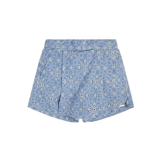 Guess Szorty materiałowe J3RD20 WF6Q0 Niebieski Loose Fit ze sklepu MODIVO w kategorii Spodenki dziewczęce - zdjęcie 182756073
