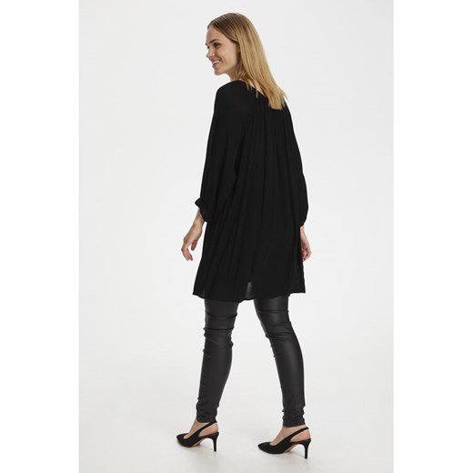 Kaffe Tunika Amber 501030 Czarny Relaxed Fit ze sklepu MODIVO w kategorii Bluzki damskie - zdjęcie 182756091