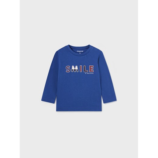 Mayoral Bluzka 108 Niebieski Regular Fit ze sklepu MODIVO w kategorii T-shirty chłopięce - zdjęcie 182756154