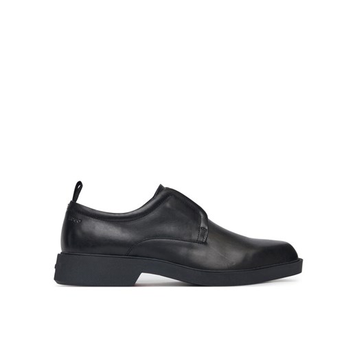 HUGO Półbuty Iker 50541800 Czarny ze sklepu MODIVO w kategorii Buty eleganckie męskie - zdjęcie 182756161