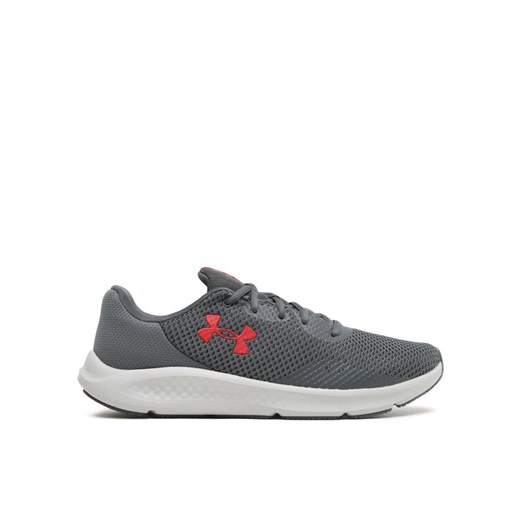 Under Armour Buty do biegania UA Charged Pursuit 3 3024878-108 Szary ze sklepu MODIVO w kategorii Buty sportowe męskie - zdjęcie 182756240