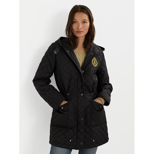 Lauren Ralph Lauren Kurtka przejściowa 297951264001 Czarny Straight Fit ze sklepu MODIVO w kategorii Kurtki damskie - zdjęcie 182756253