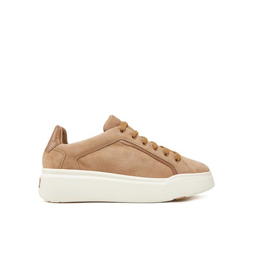 Max Mara Sneakersy 2514761011650 Brązowy ze sklepu MODIVO w kategorii Buty sportowe damskie - zdjęcie 182756254