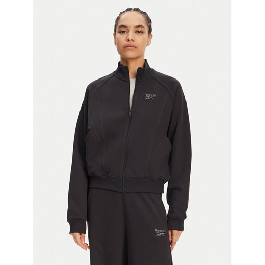 Reebok Bluza 100214104 139-18-00 Czarny Regular Fit ze sklepu MODIVO w kategorii Bluzy damskie - zdjęcie 182756310
