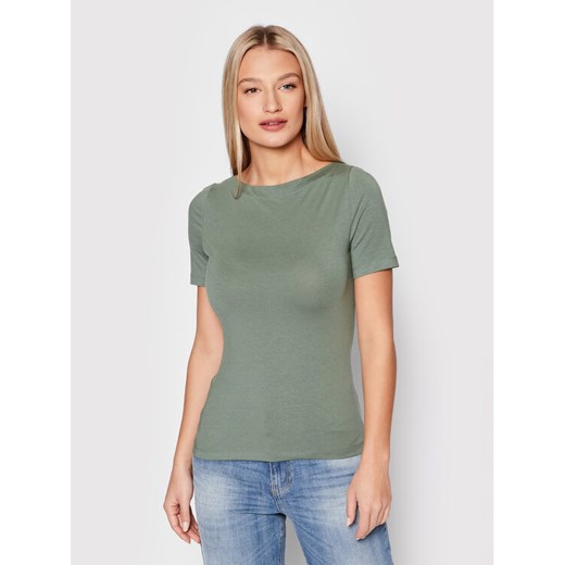Vero Moda T-Shirt Panda 10231753 Zielony Regular Fit ze sklepu MODIVO w kategorii Bluzki damskie - zdjęcie 182756341