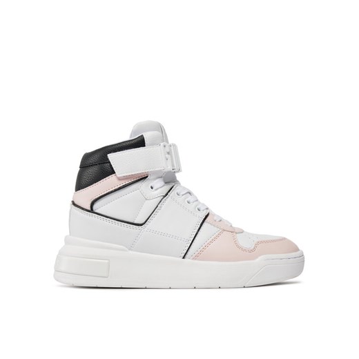 Guess Sneakersy Corten3 FLPCR3 ELE12 Biały ze sklepu MODIVO w kategorii Trampki damskie - zdjęcie 182756343