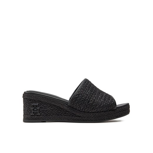 Tommy Hilfiger Espadryle FW0FW07927 Czarny ze sklepu MODIVO w kategorii Klapki damskie - zdjęcie 182756350