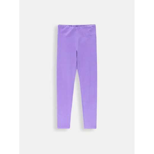 Coccodrillo Legginsy ZC4122108VGA Fioletowy Slim Fit ze sklepu MODIVO w kategorii Spodnie dziewczęce - zdjęcie 182756382