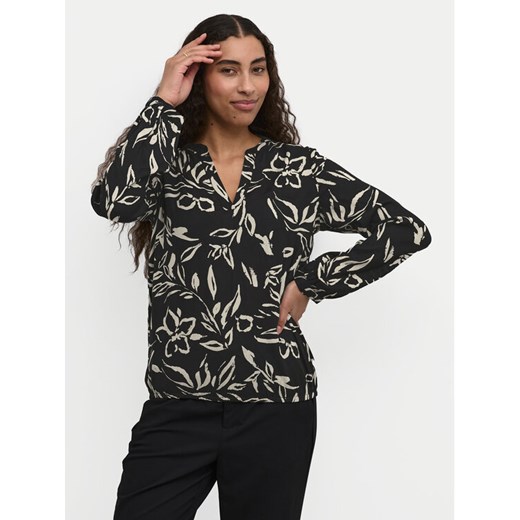 Kaffe Bluzka Ditte 10507919 Czarny Regular Fit ze sklepu MODIVO w kategorii Bluzki damskie - zdjęcie 182756422