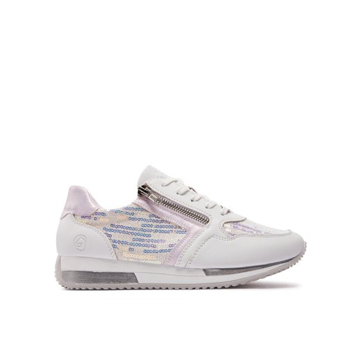 Remonte Sneakersy D0H12-80 Biały ze sklepu MODIVO w kategorii Buty sportowe damskie - zdjęcie 182756453