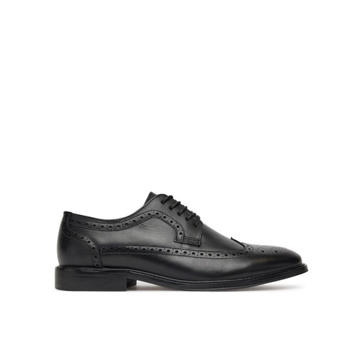 Gino Rossi Półbuty GINO-01 125AM Czarny ze sklepu MODIVO w kategorii Buty eleganckie męskie - zdjęcie 182756480