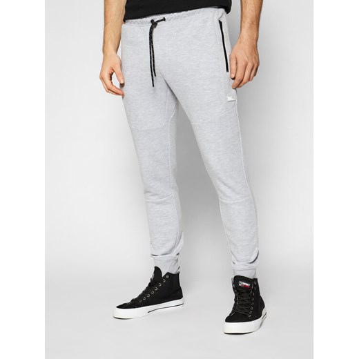 Jack&Jones Spodnie dresowe Will Air Sweat Noos 12184970 Szary Regular Fit ze sklepu MODIVO w kategorii Spodnie męskie - zdjęcie 182756501