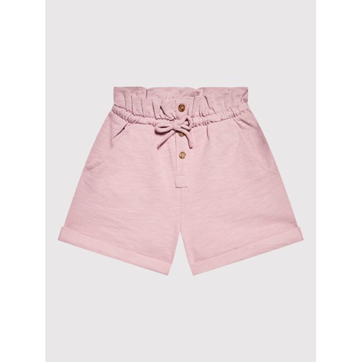 United Colors Of Benetton Szorty materiałowe 3BGUC900C Różowy Regular Fit ze sklepu MODIVO w kategorii Spodenki dziewczęce - zdjęcie 182756511
