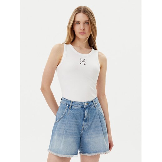JOOP! Top 58 JW243JE423 30042835 Biały Regular Fit ze sklepu MODIVO w kategorii Bluzki damskie - zdjęcie 182756520