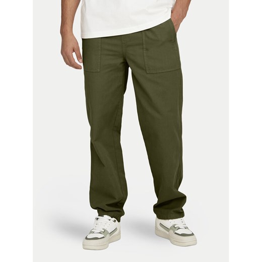 Only & Sons Spodnie materiałowe Sinus 22030239 Zielony Loose Fit ze sklepu MODIVO w kategorii Spodnie męskie - zdjęcie 182756641