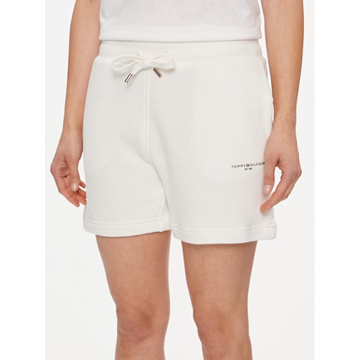 Tommy Hilfiger Szorty sportowe 1985 WW0WW38348 Écru ze sklepu MODIVO w kategorii Szorty - zdjęcie 182756642